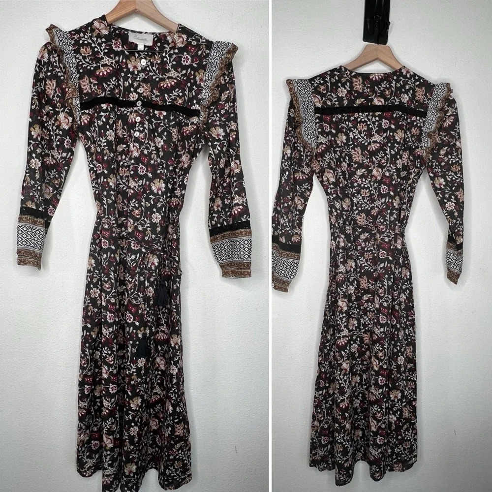 Cleobella Lotus Midi Dress in Lolita print, size XS NWOT - Picture 3 of 7
